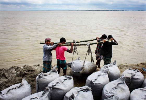 Devastating Jamuna